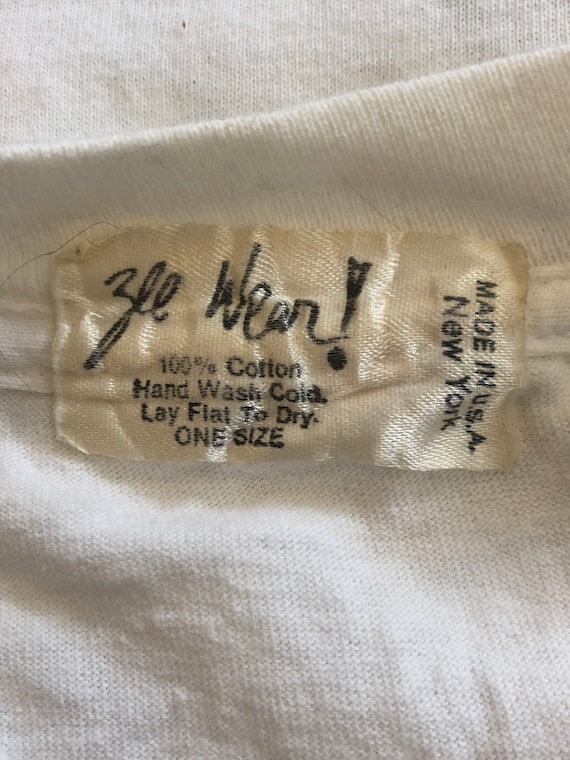 トップス vintage monotone design short band tee vintage monotone design short band tee