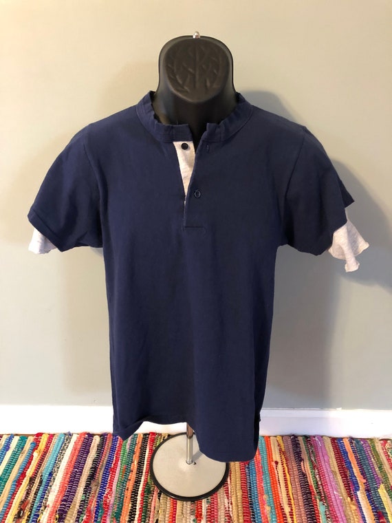 athletic henley shirt