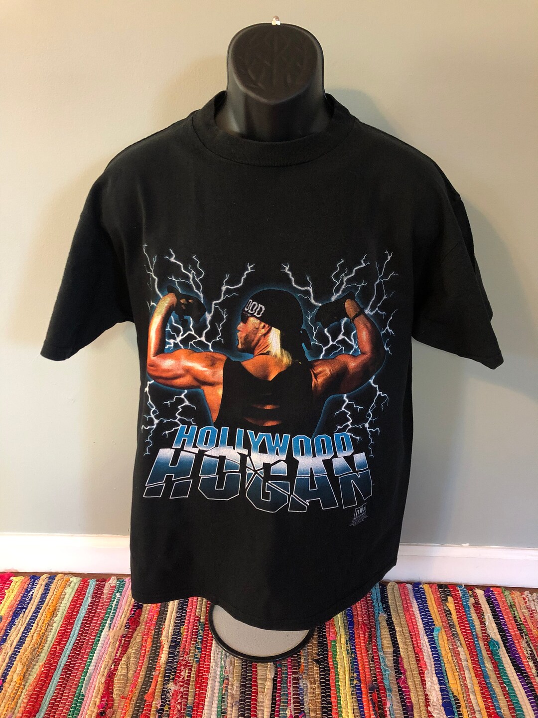 1998 Hollywood Hogan NWO Shirt Vintage Tee 90s World Wrestling WWF 