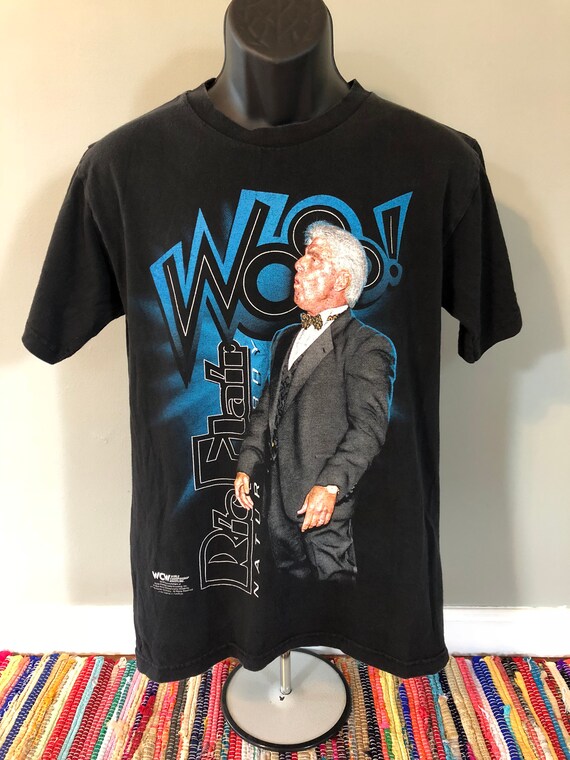 90s Ric Flair WCW Wrestling Shirt Vintage Tee 4 Fo