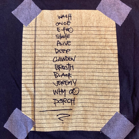 1991 Pearl Jam Alive Band Shirt Vintage 90s Tee S… - image 5