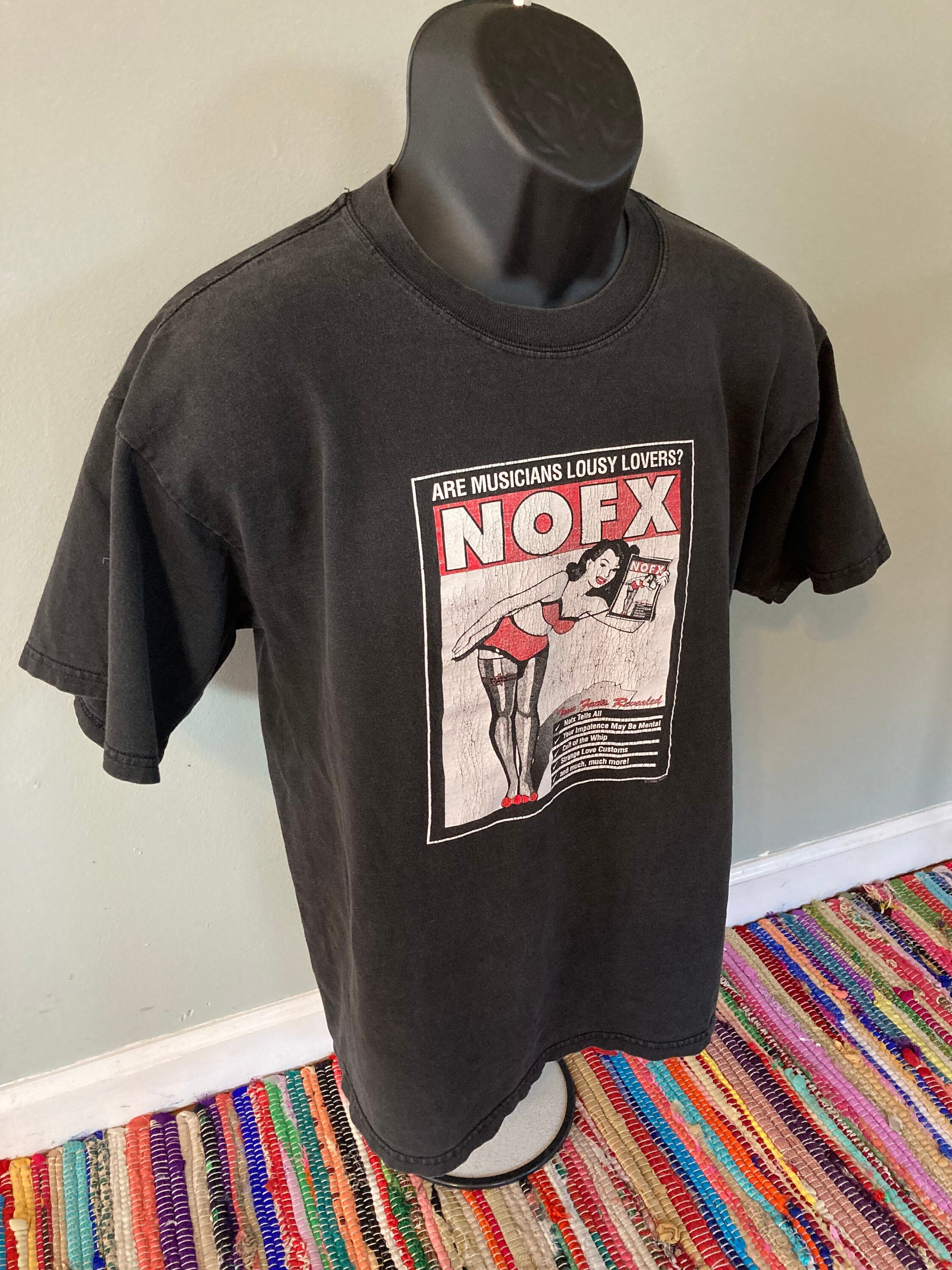 1998 NOFX Saved My Sex Life Shirt Vintage 90s Band Tee Punk - Etsy