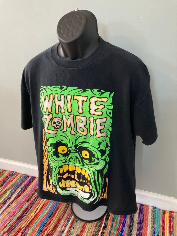 1992 White Zombie Get Up and Kill Band Shirt Vintage 90s Tee