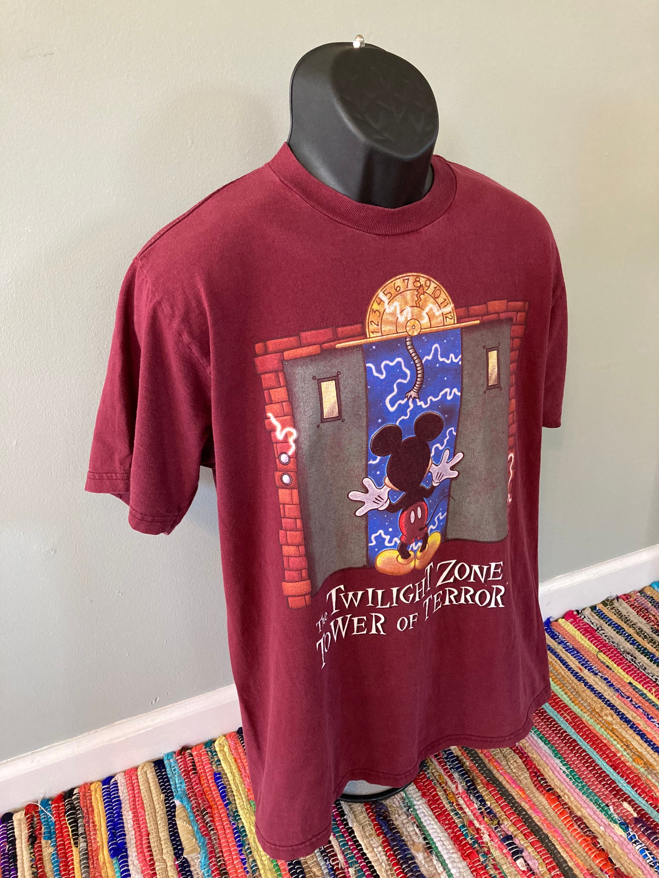 1994 Disney Twilight Zone Tower of Terror Shirt Vintage 90s - Etsy ...