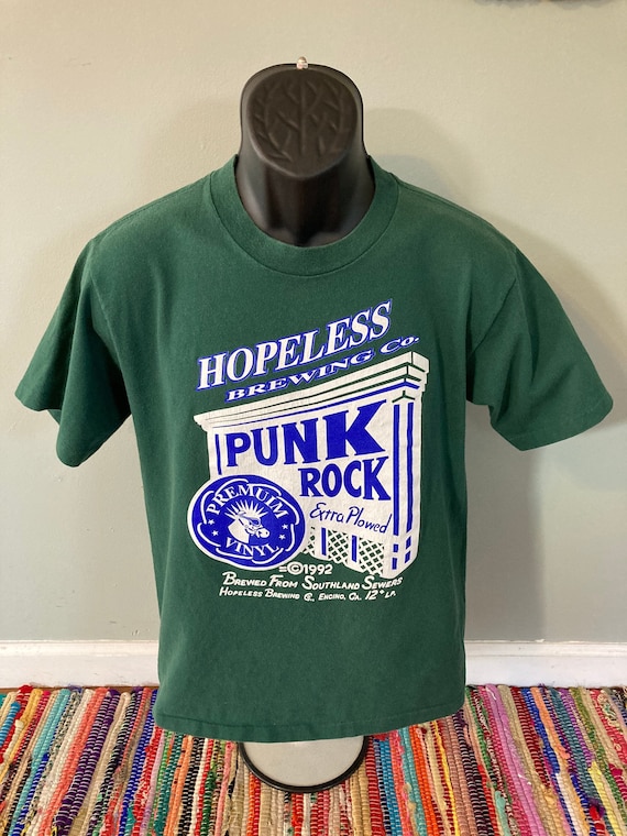1992 Punk Rock Hopeless Records Shirt Vintage 90s Band Tee