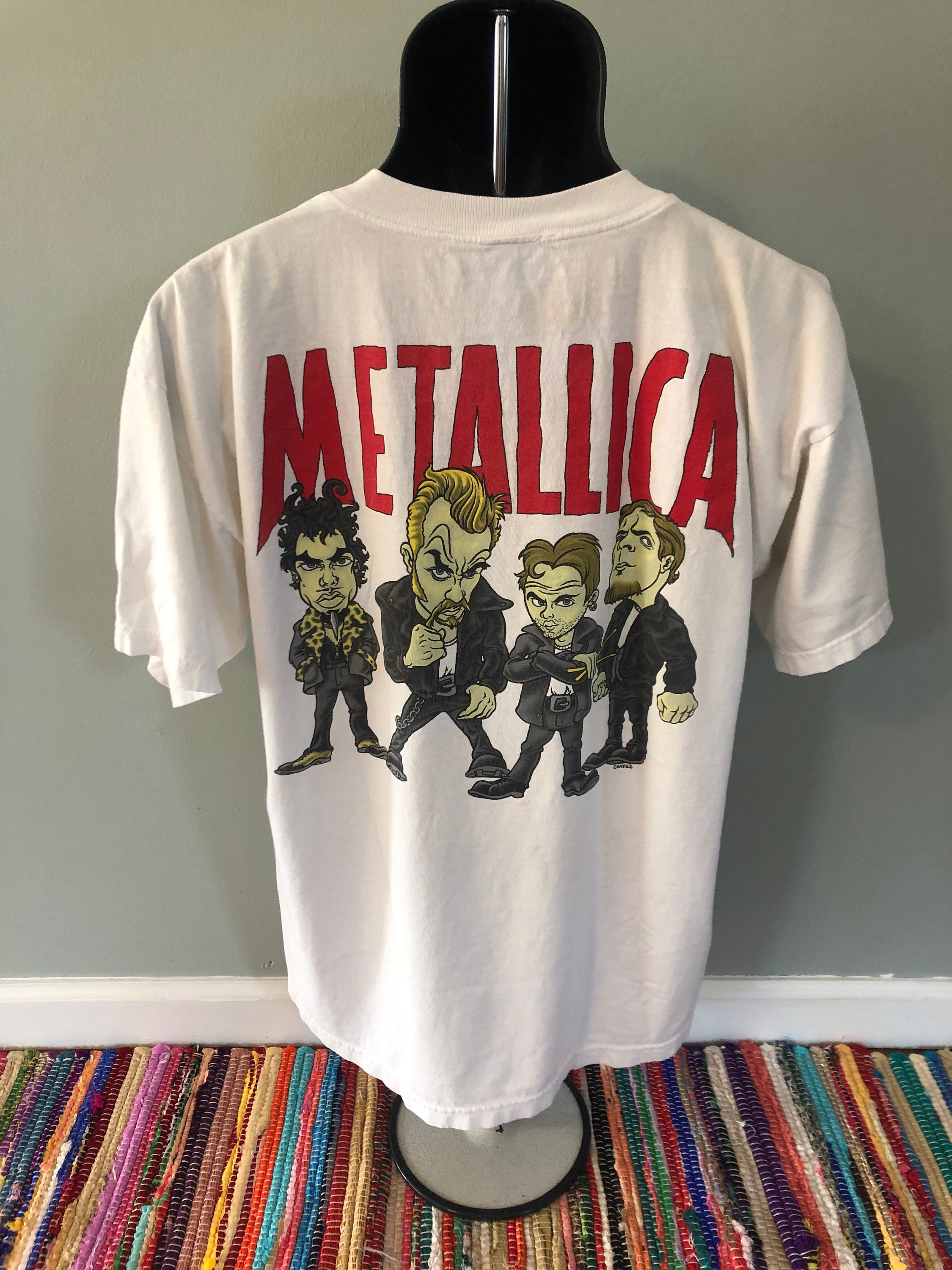 1996 Metallica Concert Shirt Vintage90s Band Tee Tour Festival - Etsy ...