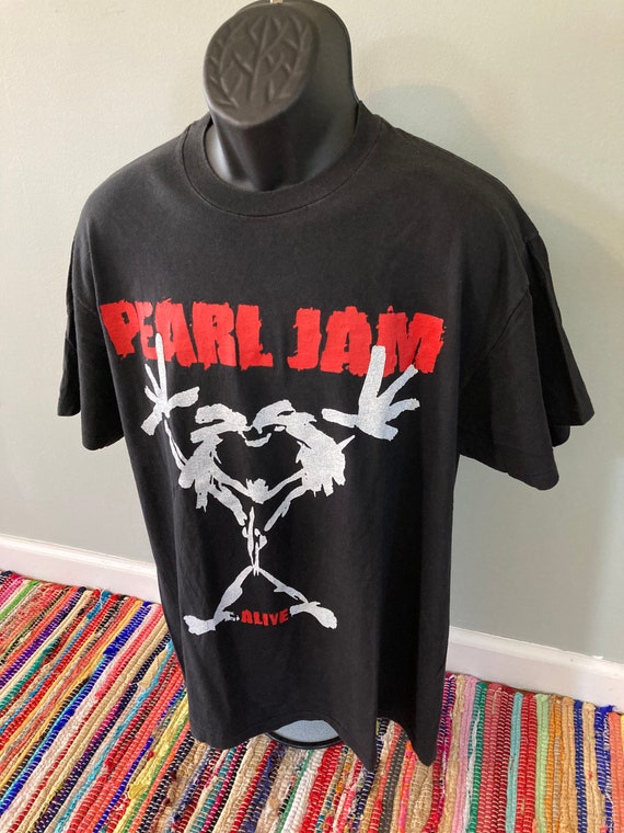 1991 Pearl Jam Alive Band Shirt Vintage 90s Tee S… - image 2