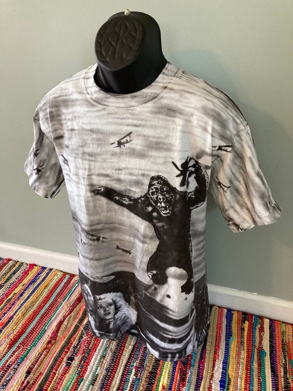 90s Stanley Desantis 1933 King Kong Movie Shirt Vintage All Over