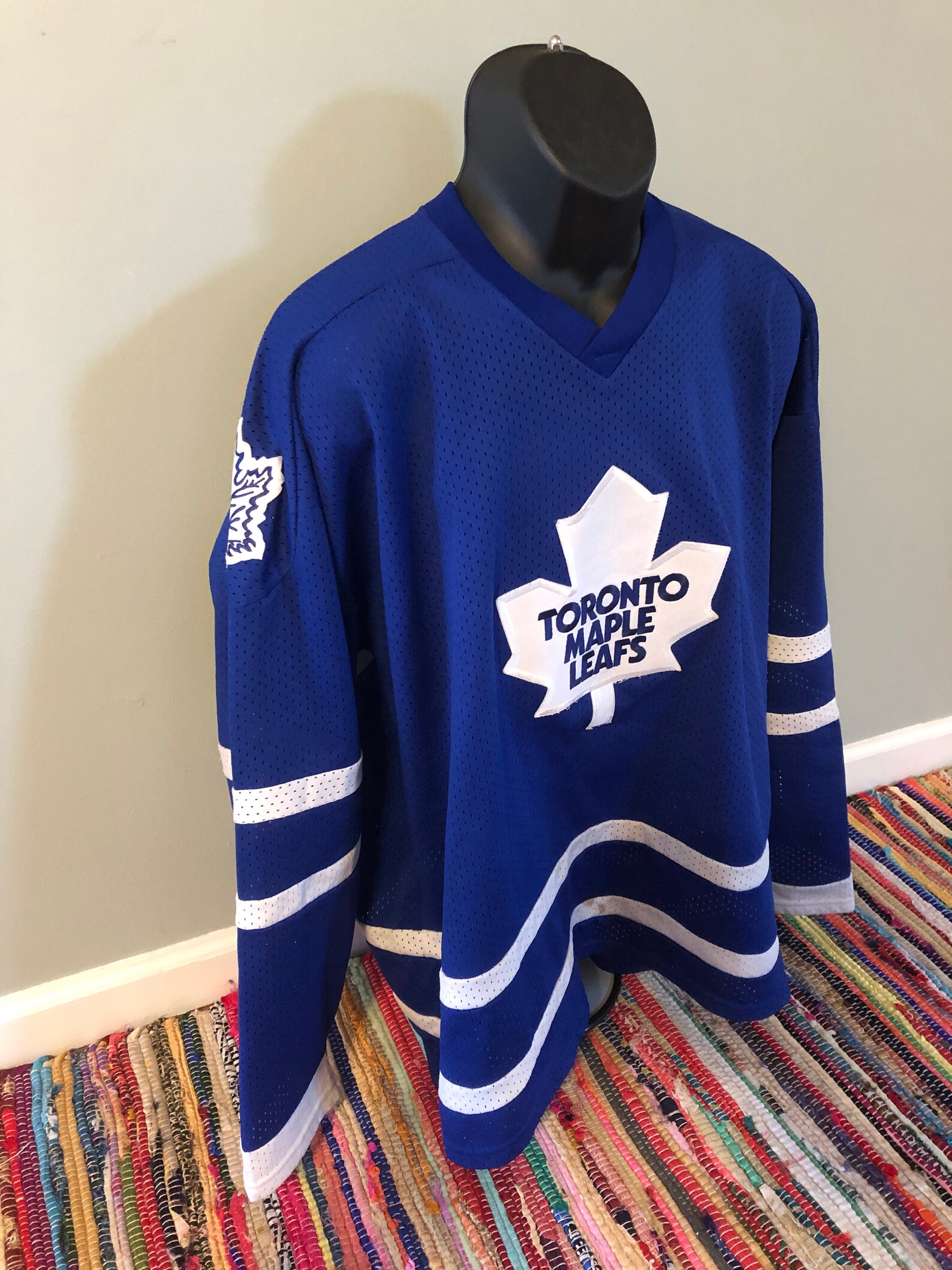 90s Toronto Maple Leafs Jersey Vintage Hockey NHL Ontario Etsy