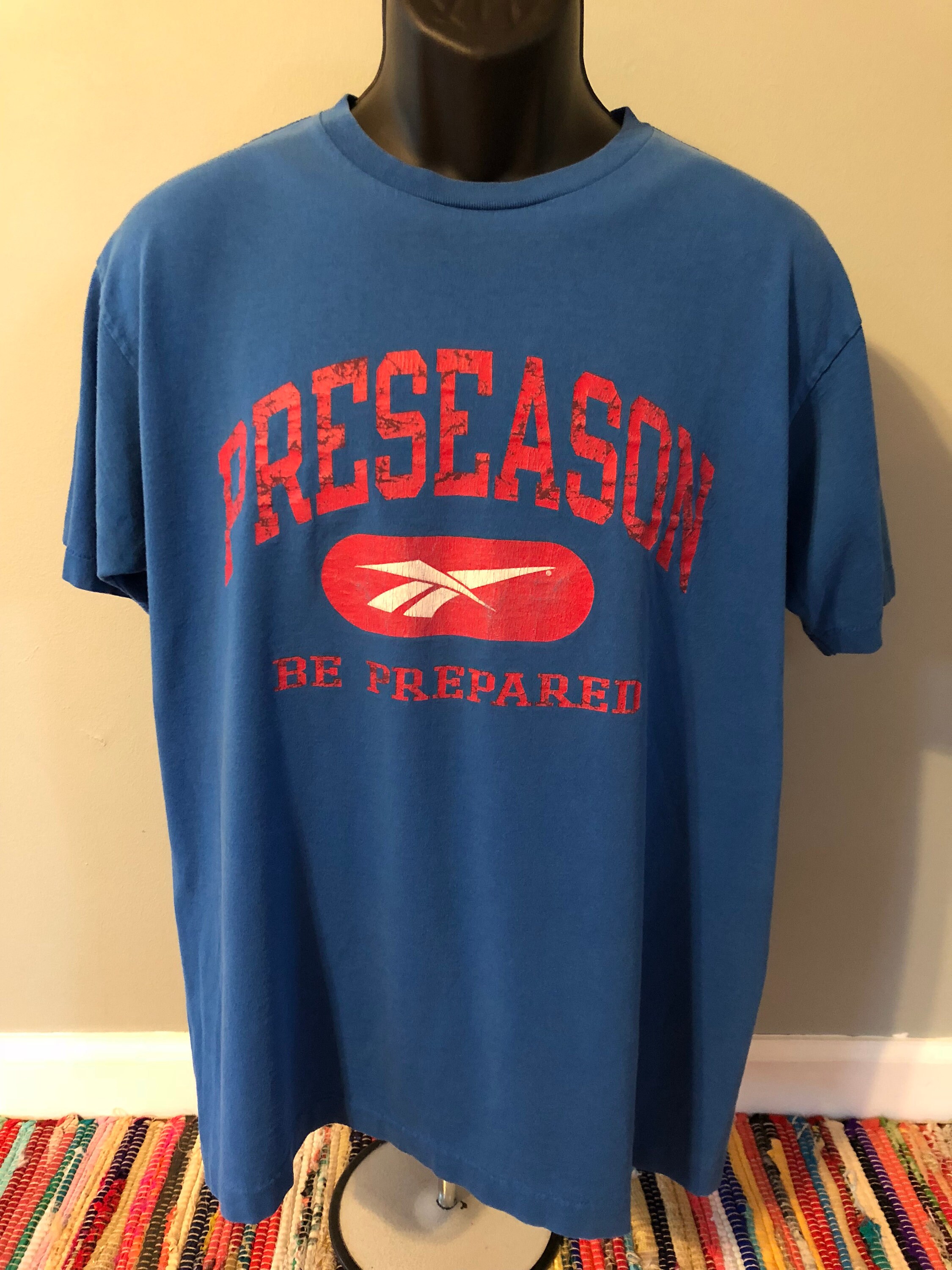 90s Reebok Logo Preseason Shirt Vintage 