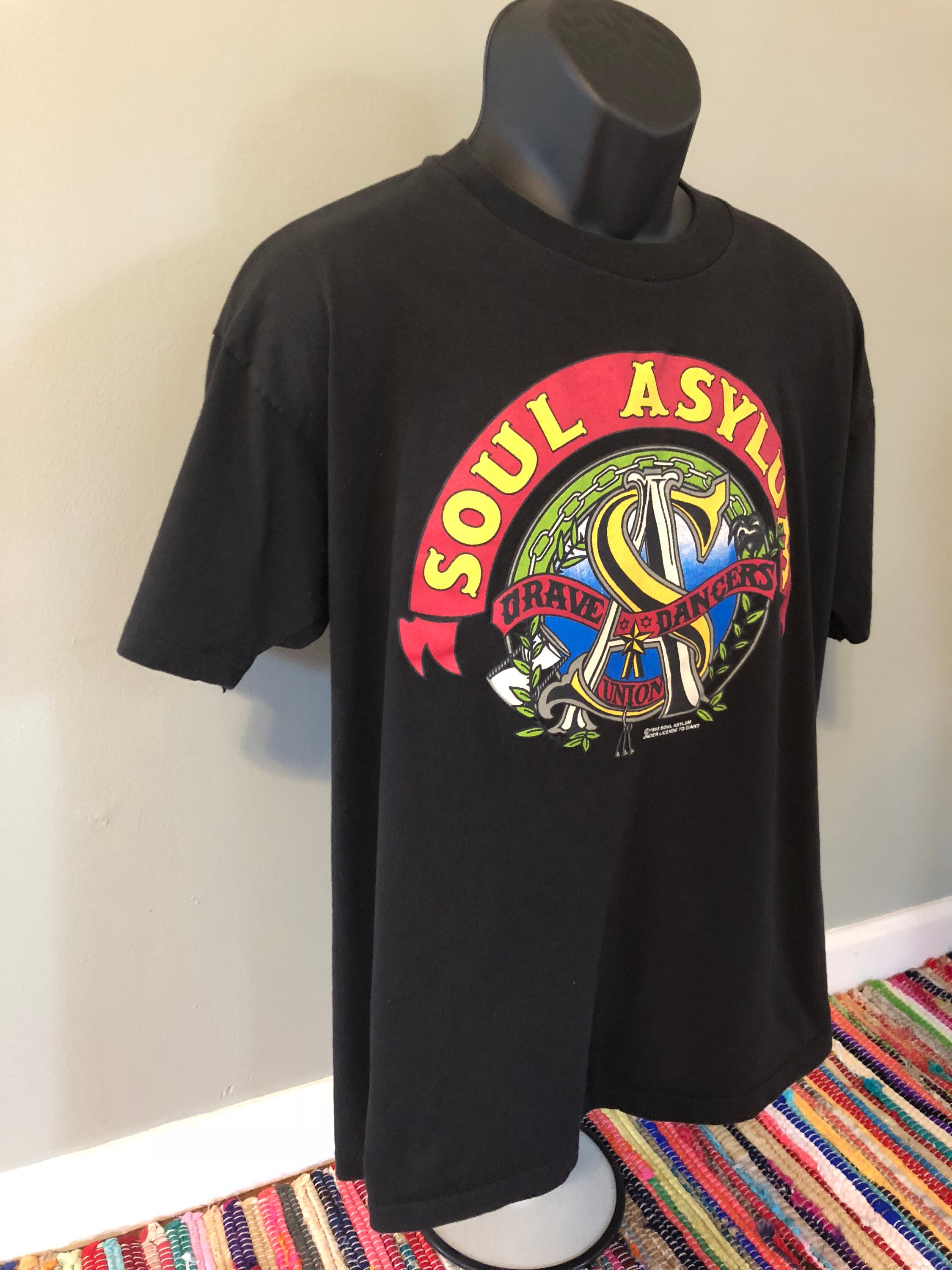 1992 Soul Asylum Tour Shirt Vintage 90s Concert Band Tee