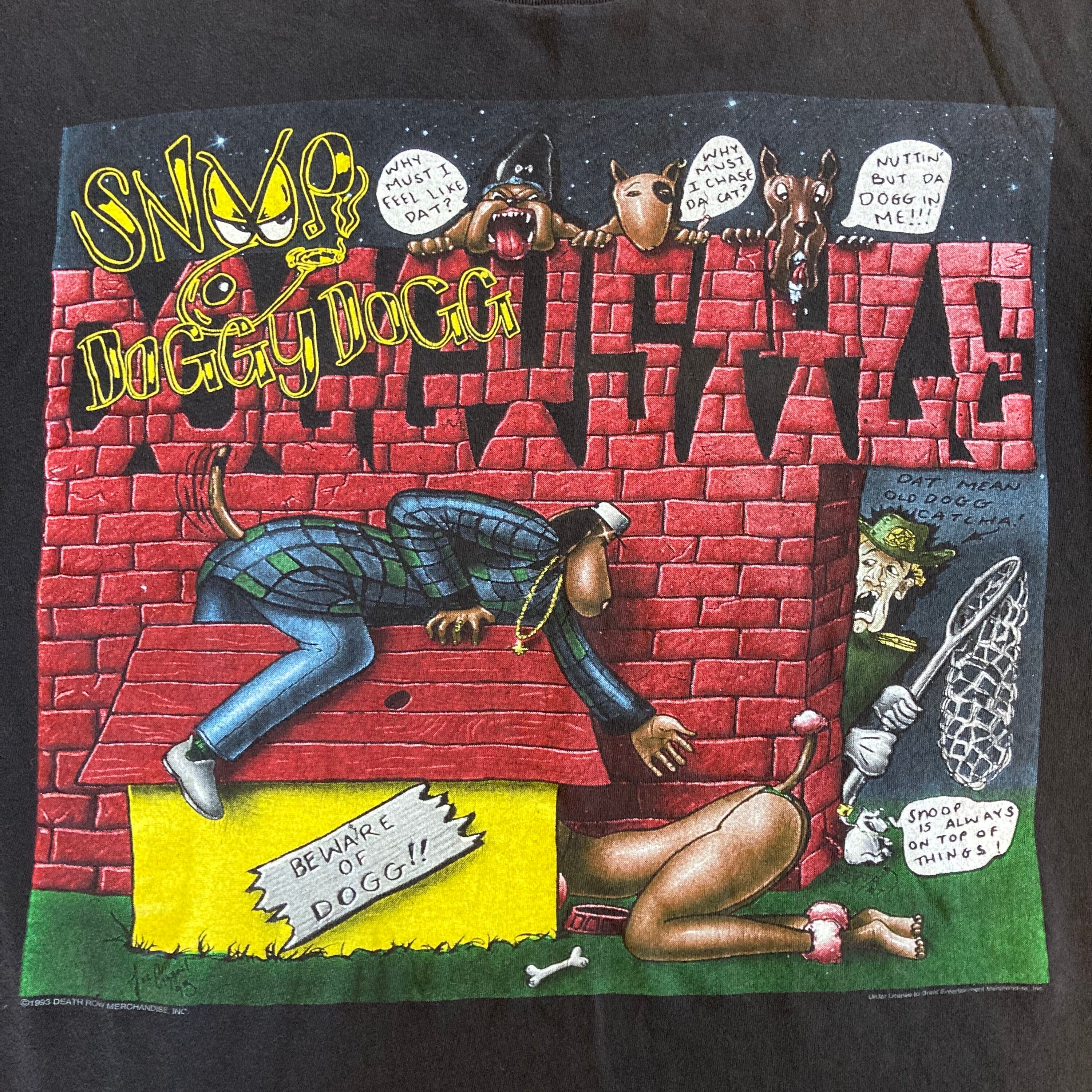 1993 Snoop Dogg Doggystyle Death Row Shirt Vintage 90s Rap 1993 Snoop Dogg Doggystyle Death Row Shirt Vintage 90s Rap