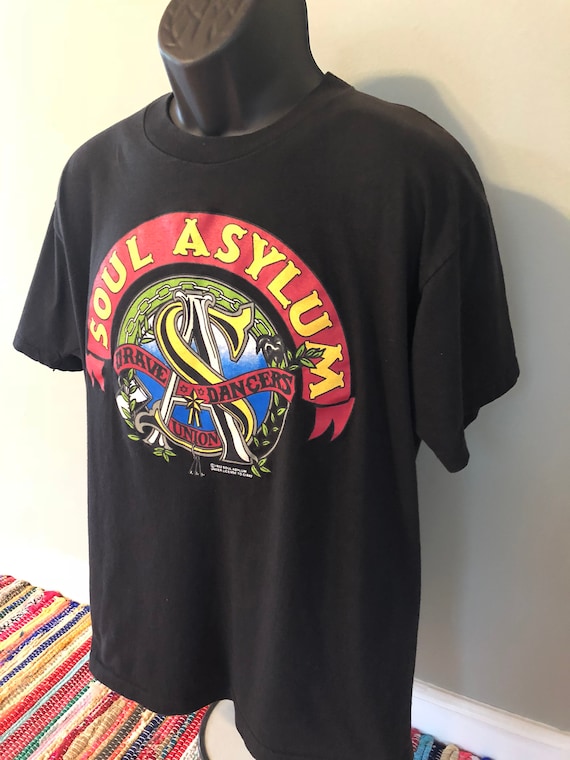 1992年 ソウル・アサイラム Soul Asylum UKツアーＴシャツ 1992 Soul Asylum Tour Shirt Vintage 90s Concert Band Tee