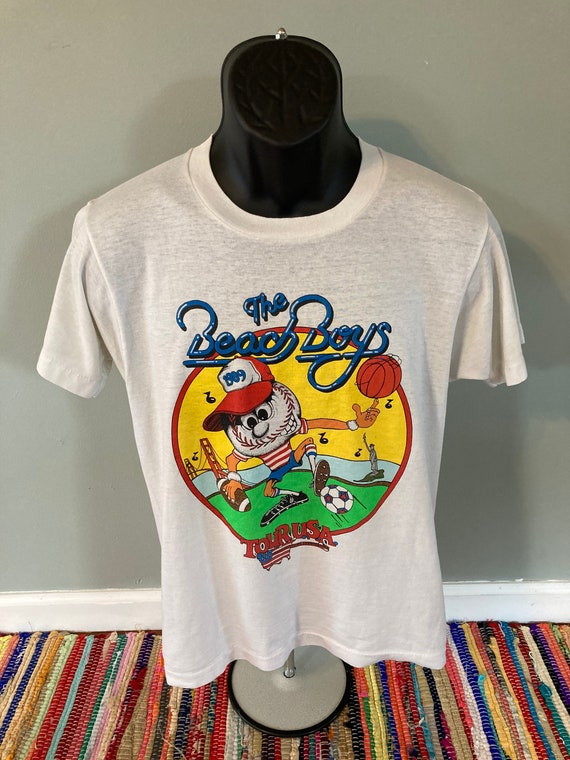 1989 The Beach Boys USA Tour Shirt Vintage 80s Tee