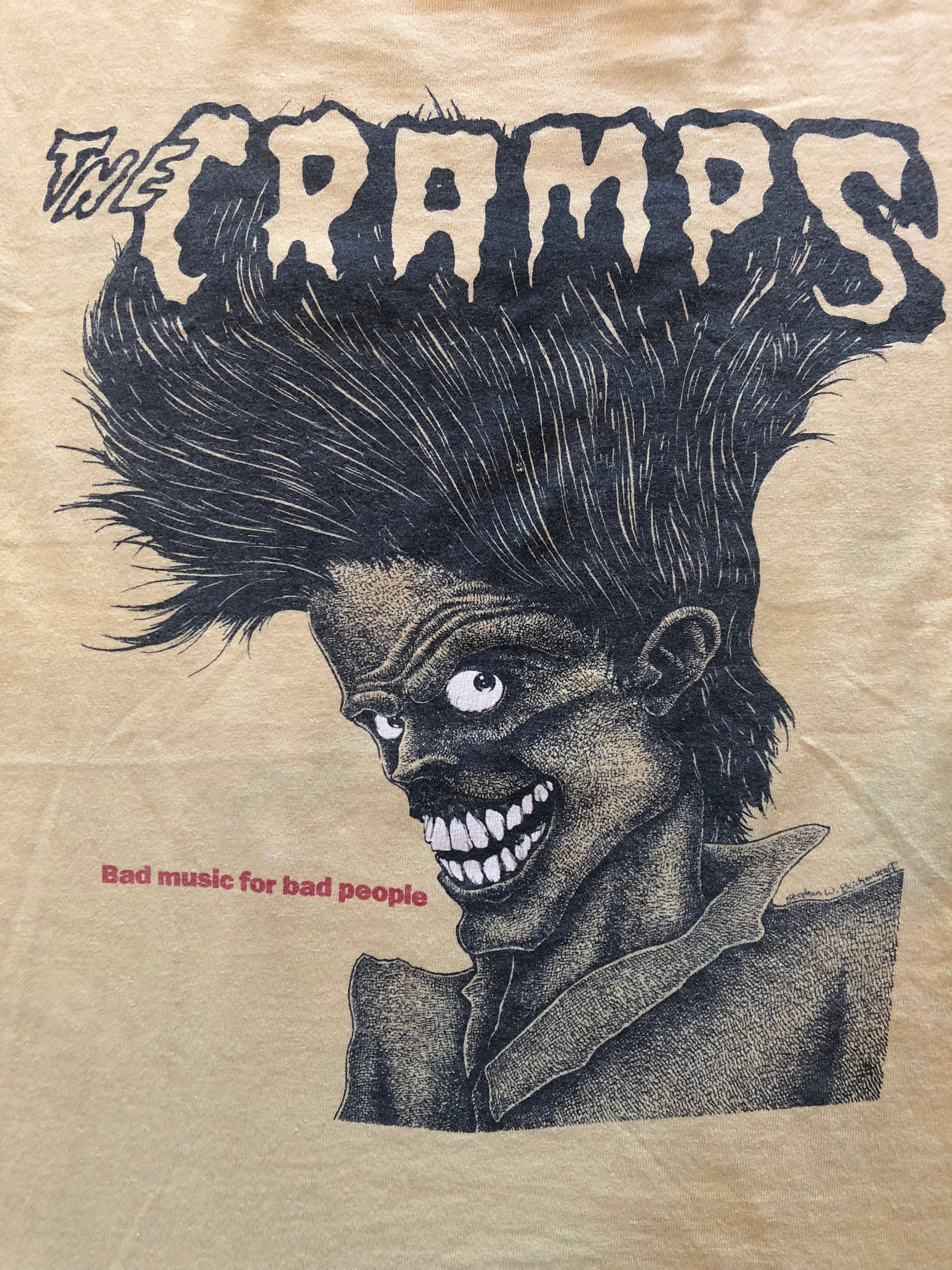 CRAMPS ポスターガレージパンク