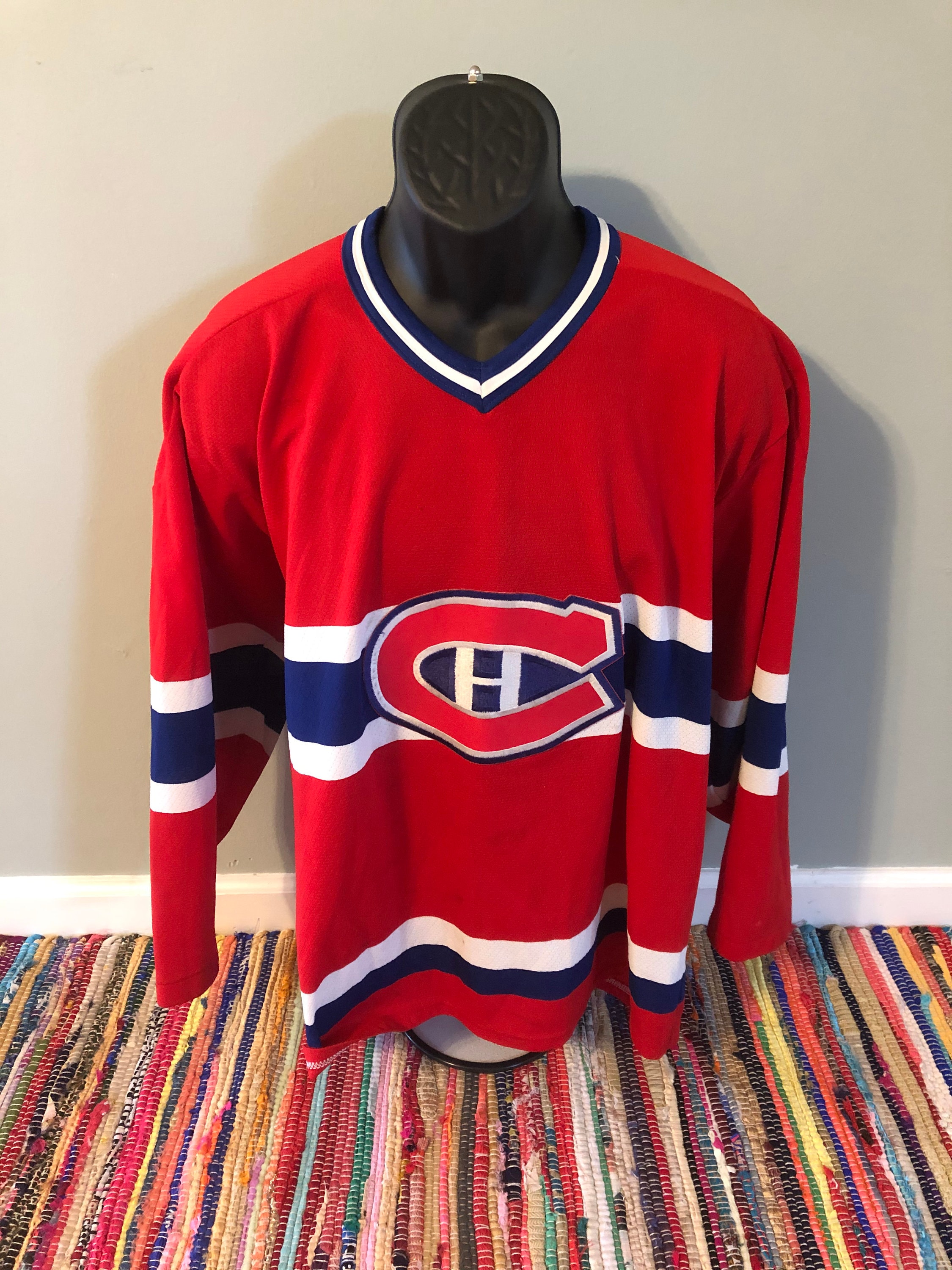 Vintage Montreal Canadiens Hockey Jersey 