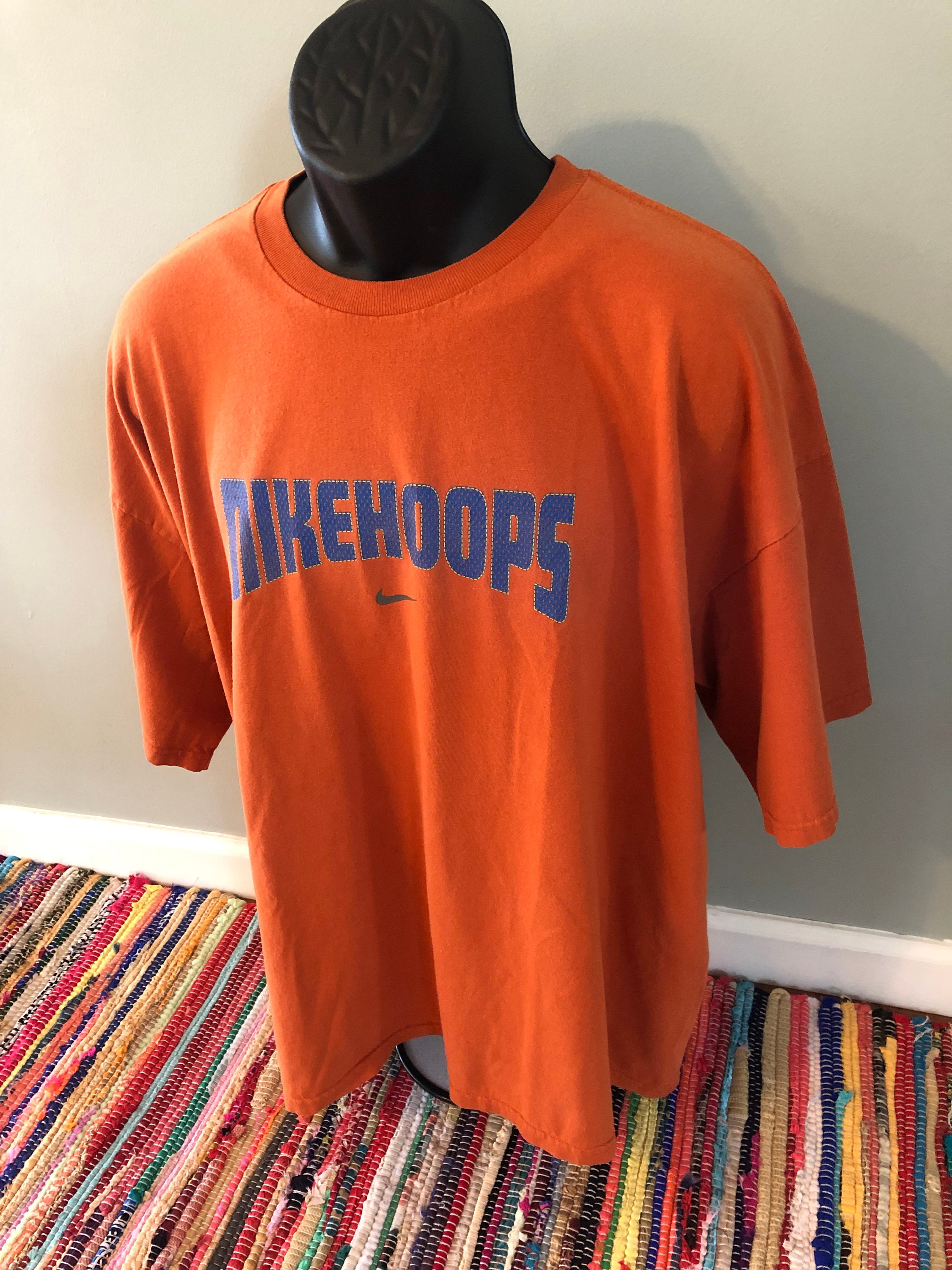 90s Nike Hoops Tee Basketball Shirt Vintage Swoosh Gym Crossfit