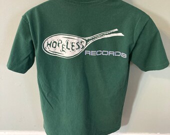 1992 Punk Rock Hopeless Records Shirt Vintage 90s Band Tee