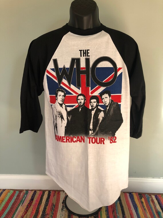 1982 The Who American Tour Shirt Vintage 80s Tee A