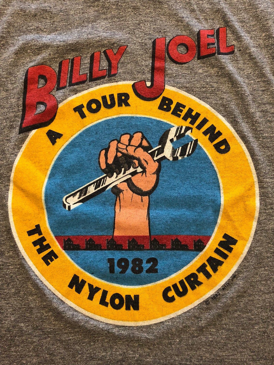 billy joel tour shirt