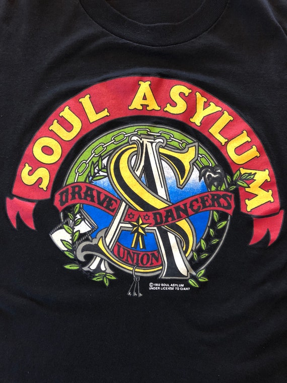 1992 Soul Asylum Tour Shirt Vintage 90s Concert Band … - Gem