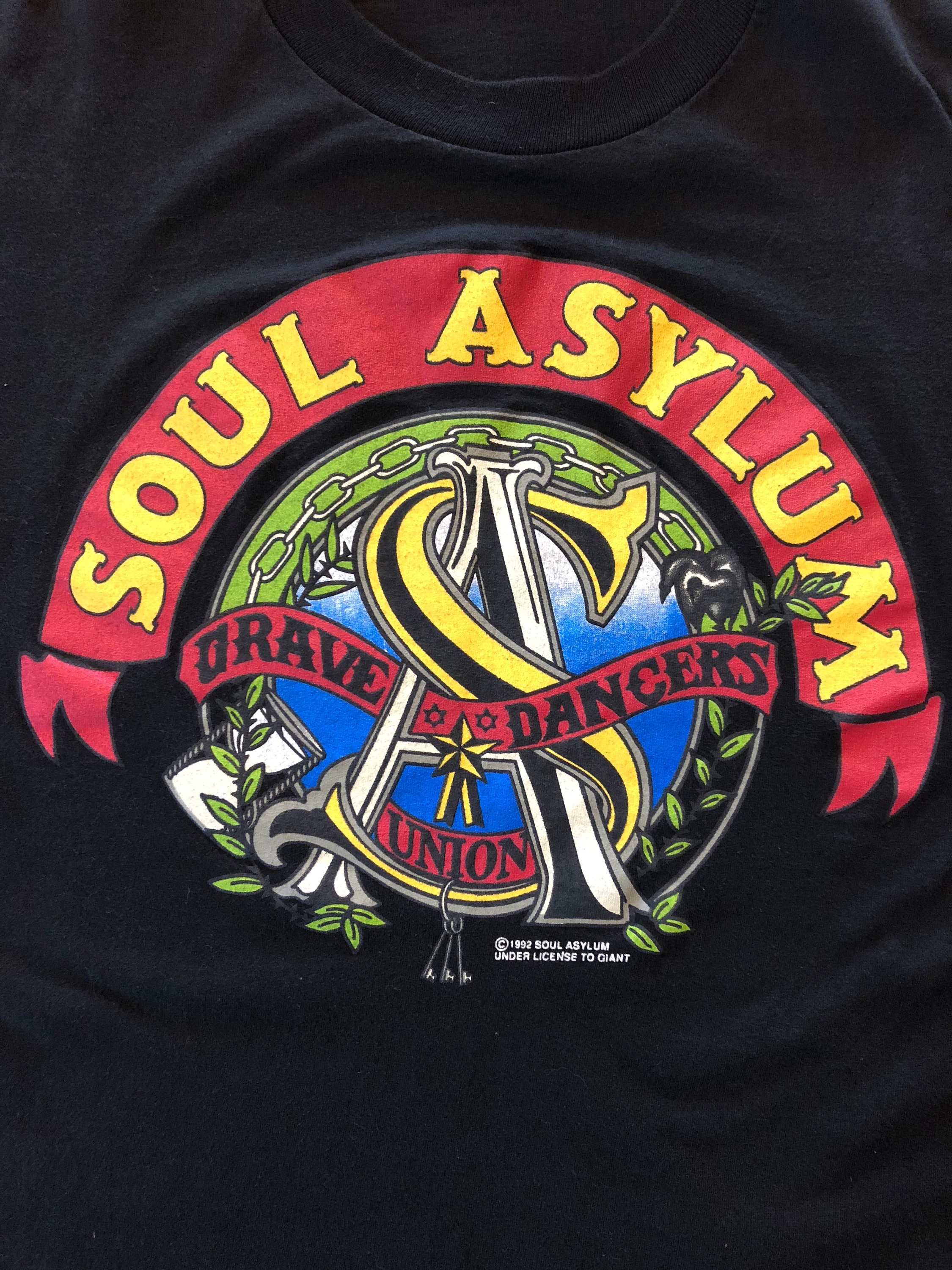 円高還元 Tシャツ ASYLUM SOUL 激レア90'S ヴィンテージ USA製 XL ...