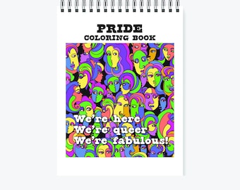 Pride Coloring Book, Coloring Book