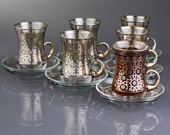 Arabesque Platinum Tea Set