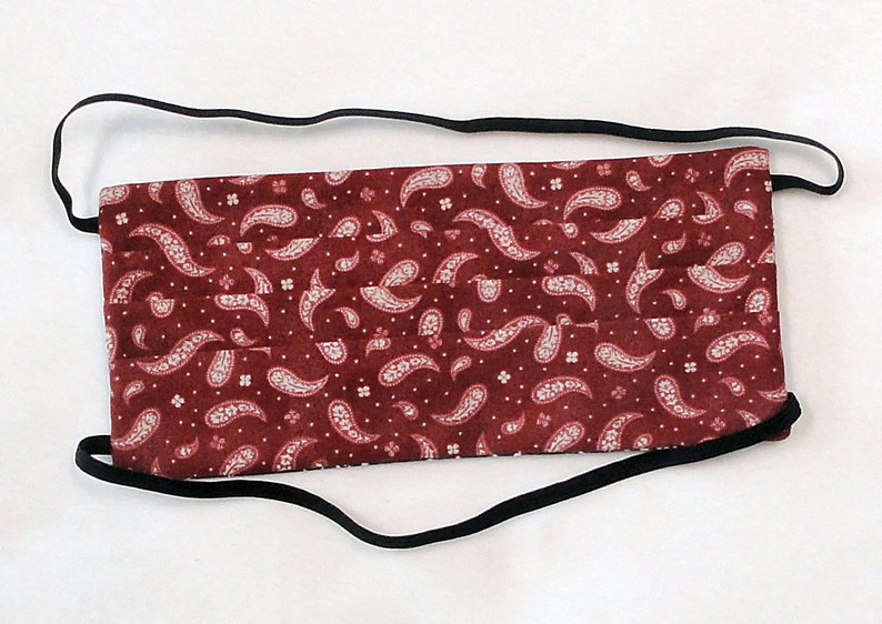 Set of 2 Denim or Bandana Style Face Masks / 12 Day Shipping Etsy