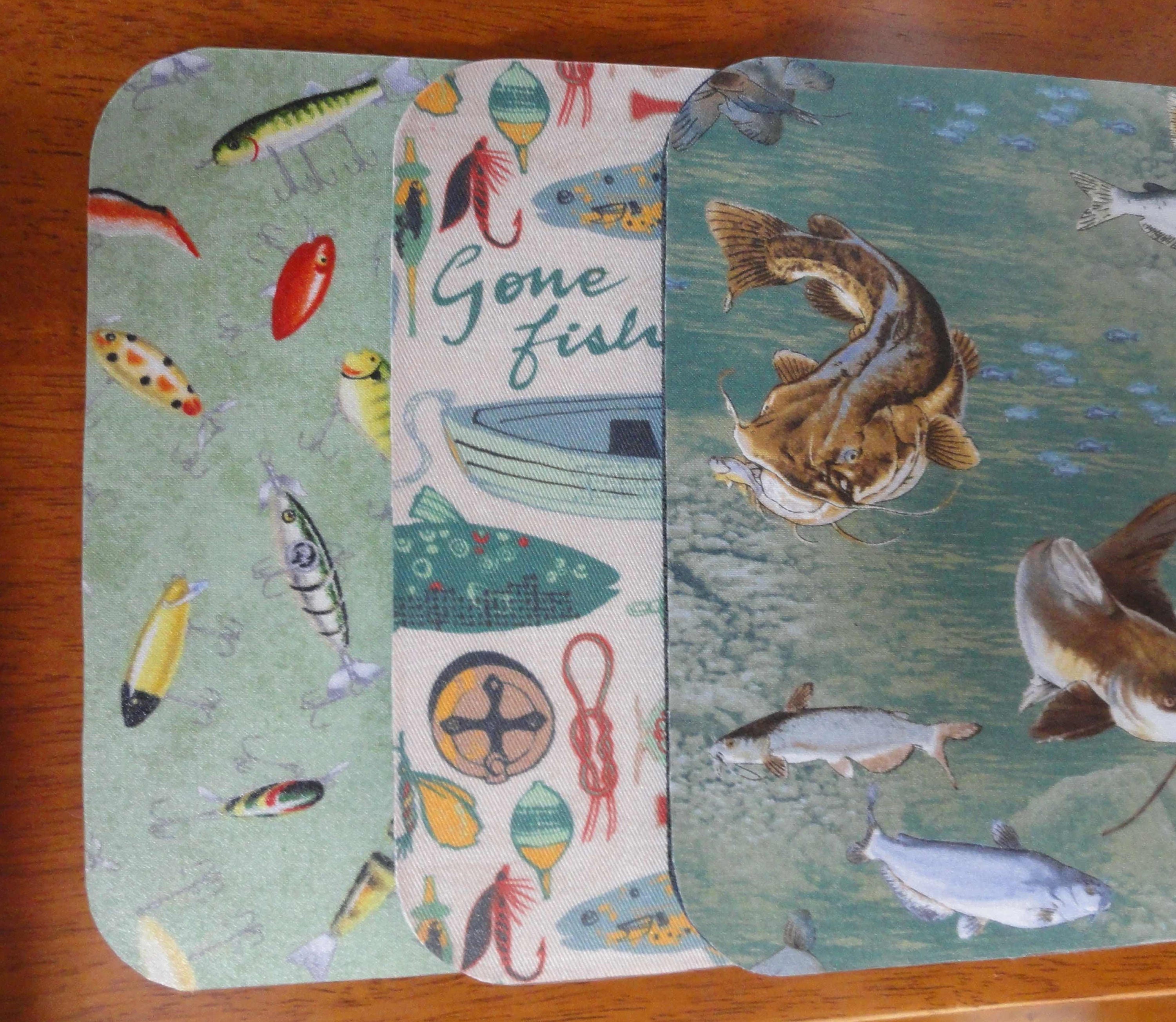 Fishing Mouse Pad // Mousepad // Gifts for Fishermen // Etsy