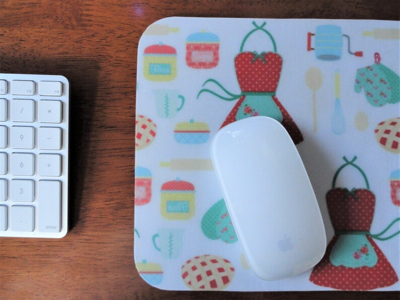 Baker S Mouse Pad Gifts Under 15 Fun Desk Etsy
