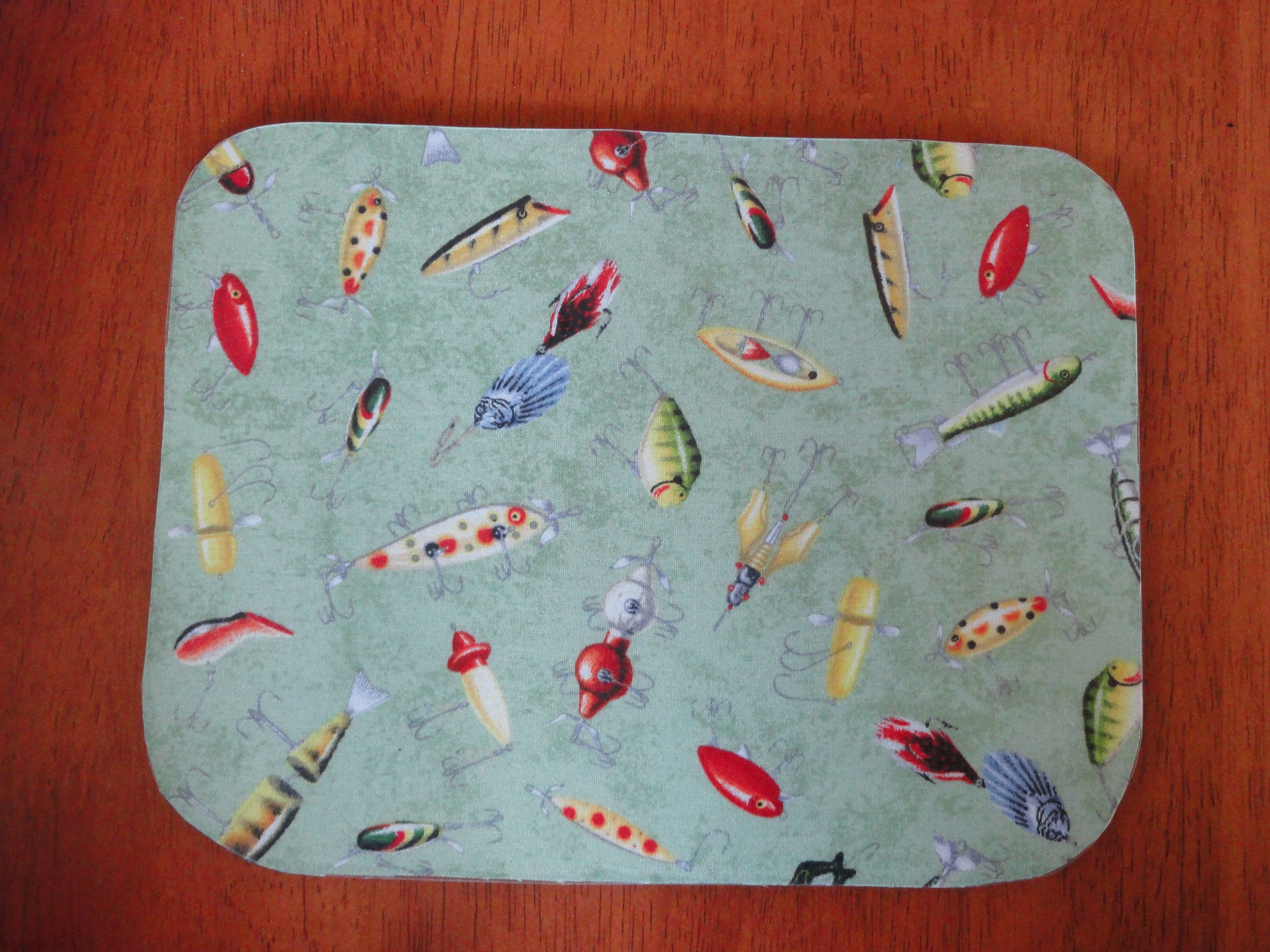 Fishing Mouse Pad // Mousepad // Gifts for Fishermen // Etsy