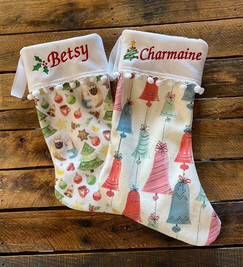 Family Christmas Stockings / Personalized Stocking / Gift for Etsy