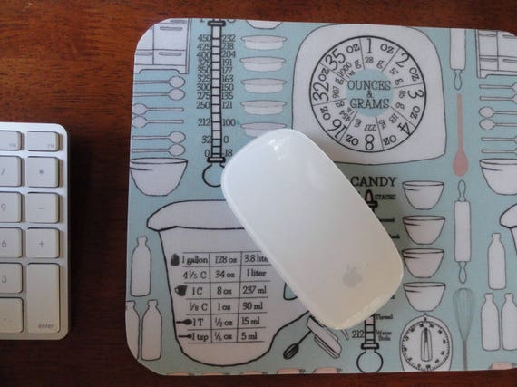 Kitchen Mouse Pad Gifts Under 15 Fun Desk Accessories Etsy