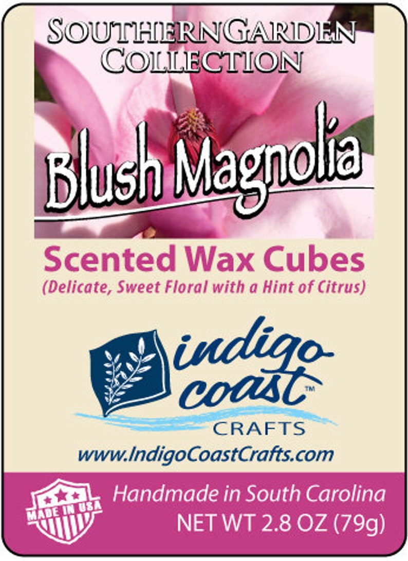 Magnolia Wax Melts Southern Flowers Scented Wax Tarts Wax Warmer Melts Soy Wax Home Decor