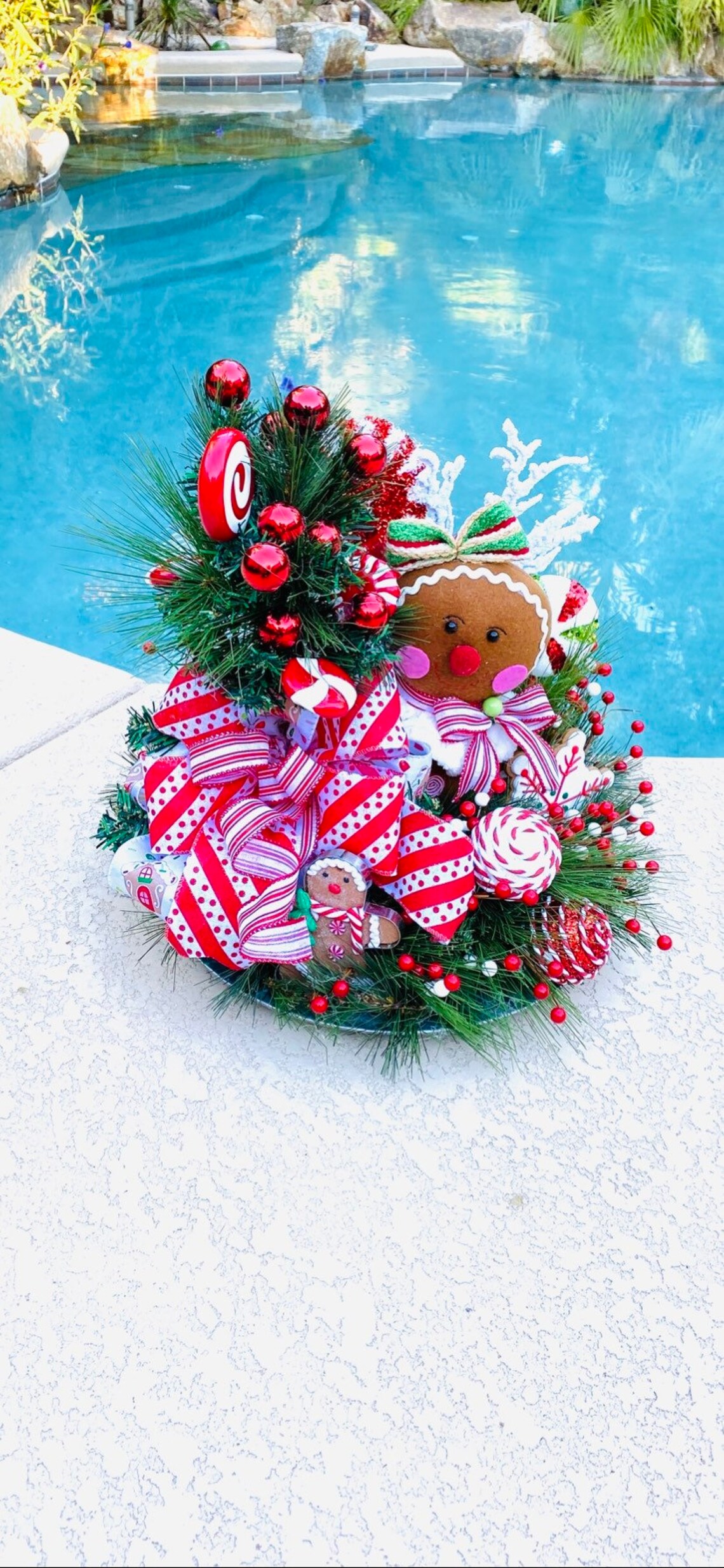 Gingerbread centerpiece Christmas centerpiece gingerbread | Etsy