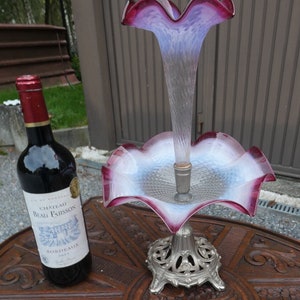 Vintage murano glass centerpiece milieu table rare 1960