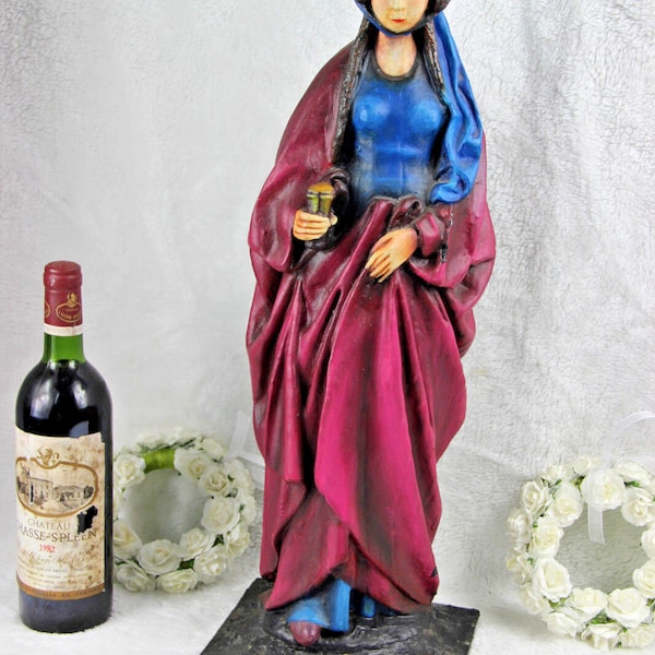 Mary Magdalene Statue Etsy