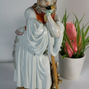 Herend hungary porcelain marked sheperd figurine