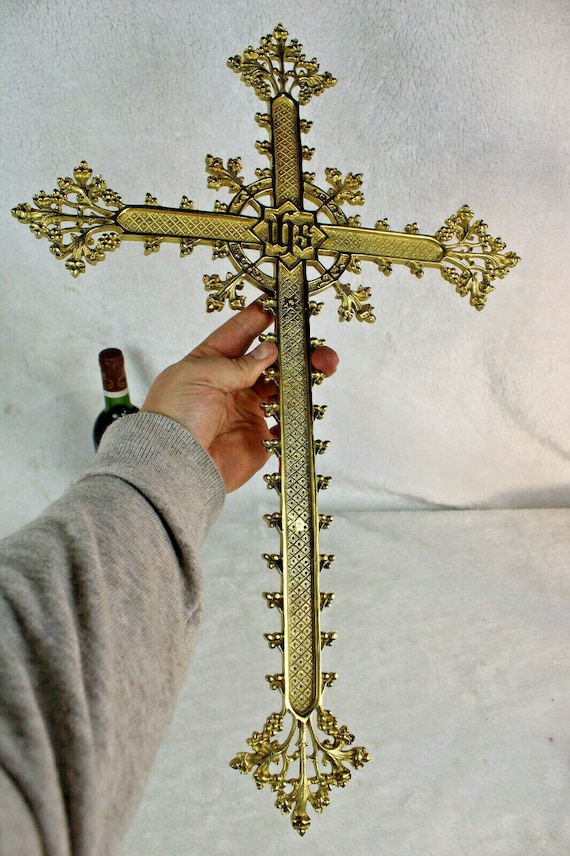【ROMANTIC CROWN】25SS★ NEO GOTHIC CROSS L/S NEO GOTHIC CROSS LONGSLEEVE_CHA | ROMANTIC CROWN