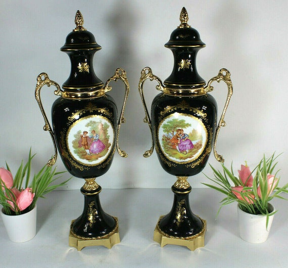 LG Porcelaine T Limoges 花瓶　フランス製　骨董品 LG Porcelaine T Limoges 花瓶 フランス製 骨董品 ヨーロッパ
