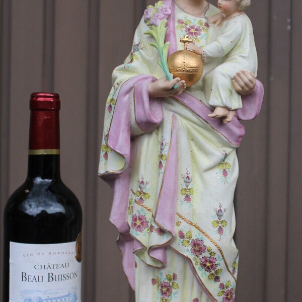 Large Bisque Statues Etsy