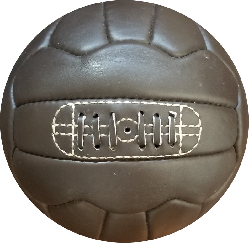 VINTAGE LEATHER SOCCER Ball Autograph Ball the Perfect Etsy