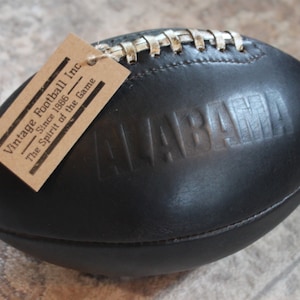 Vintage American 1950's Football - ALABAMA -100% leather - The perfect sports gift!
