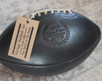 1951 &quot;ALL Pro MVP&quot; leather retro football with gift box