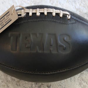 Vintage 1950&#39;s | Texas | 100% leather | The perfect sports gift | Hand crafted