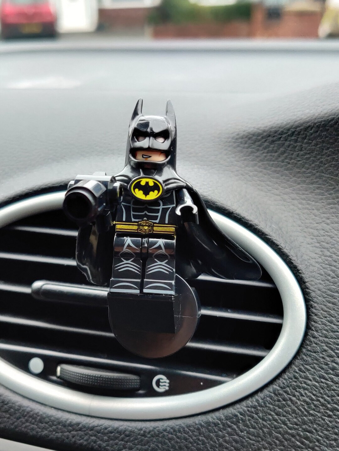 Batman Car Air Freshener Michael Keaton Car Vent Mini Etsy
