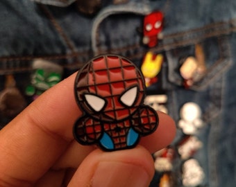 Spiderman Enamel Pin - Etsy UK