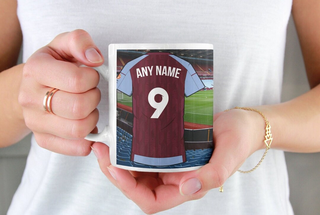 Aston Villa Mug 20232024 Personalised Football Mug Villa Park Etsy