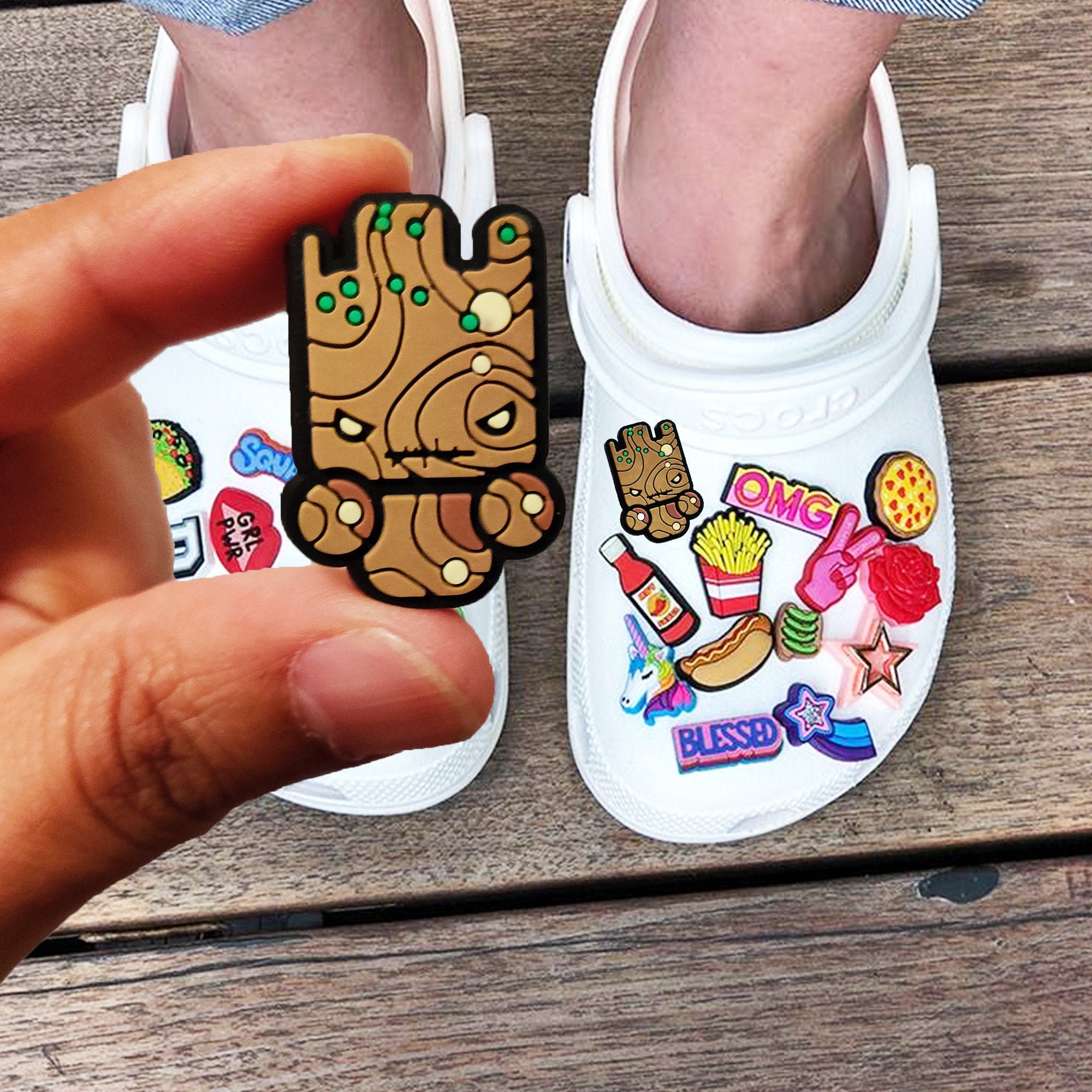 Groot Croc Shoe Charm Groot Shoe Charms End Game Comic Book - Etsy India Groot Croc Shoe Charm Groot Shoe Charms End Game Comic Book - Etsy India